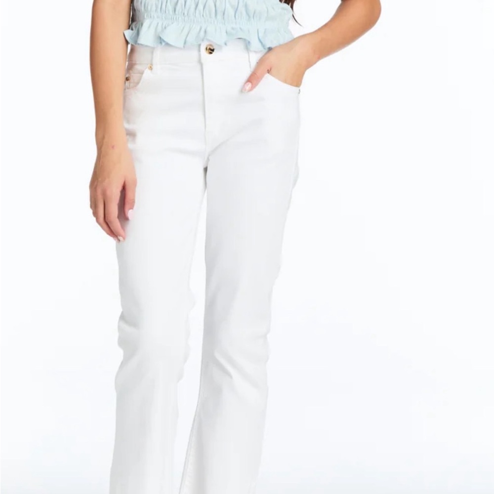 High-Rise Crop Flare Jeans, NWT, Girls’ Size 8 - $27